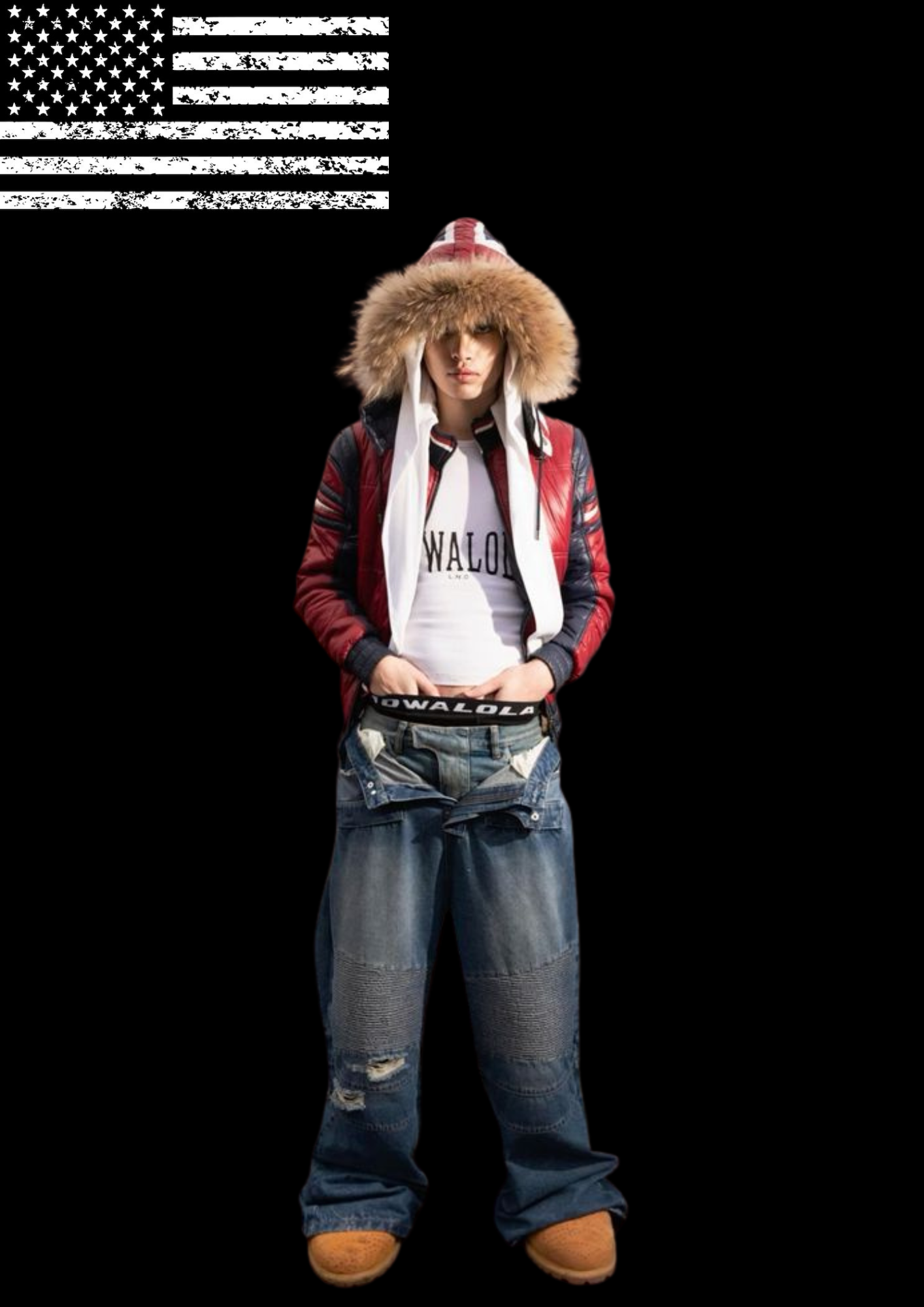 'D&G UN!ON' PUFFER JACKET 𖦏