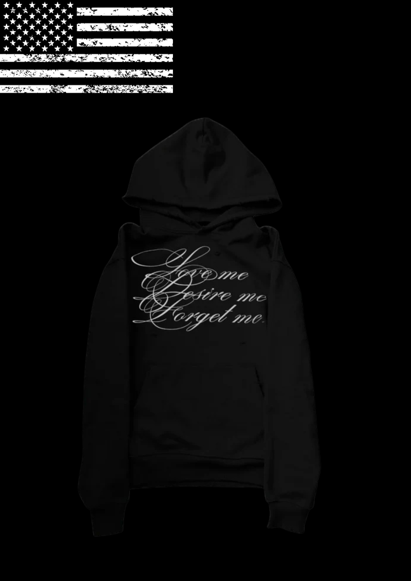 'FORGET' HOODIE 𖦏