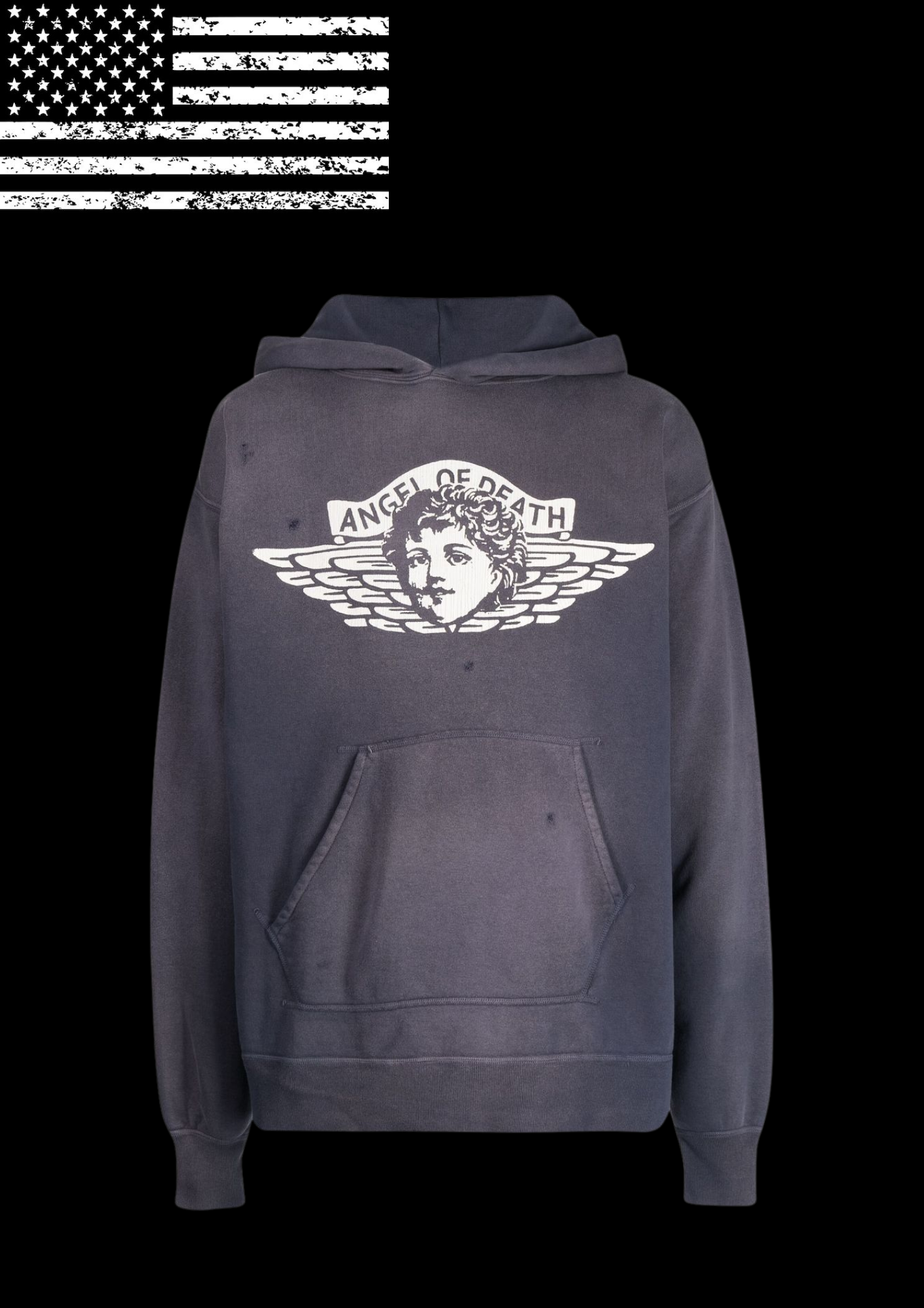 'ANGEL0FDEATH' HOODIE 𖦏