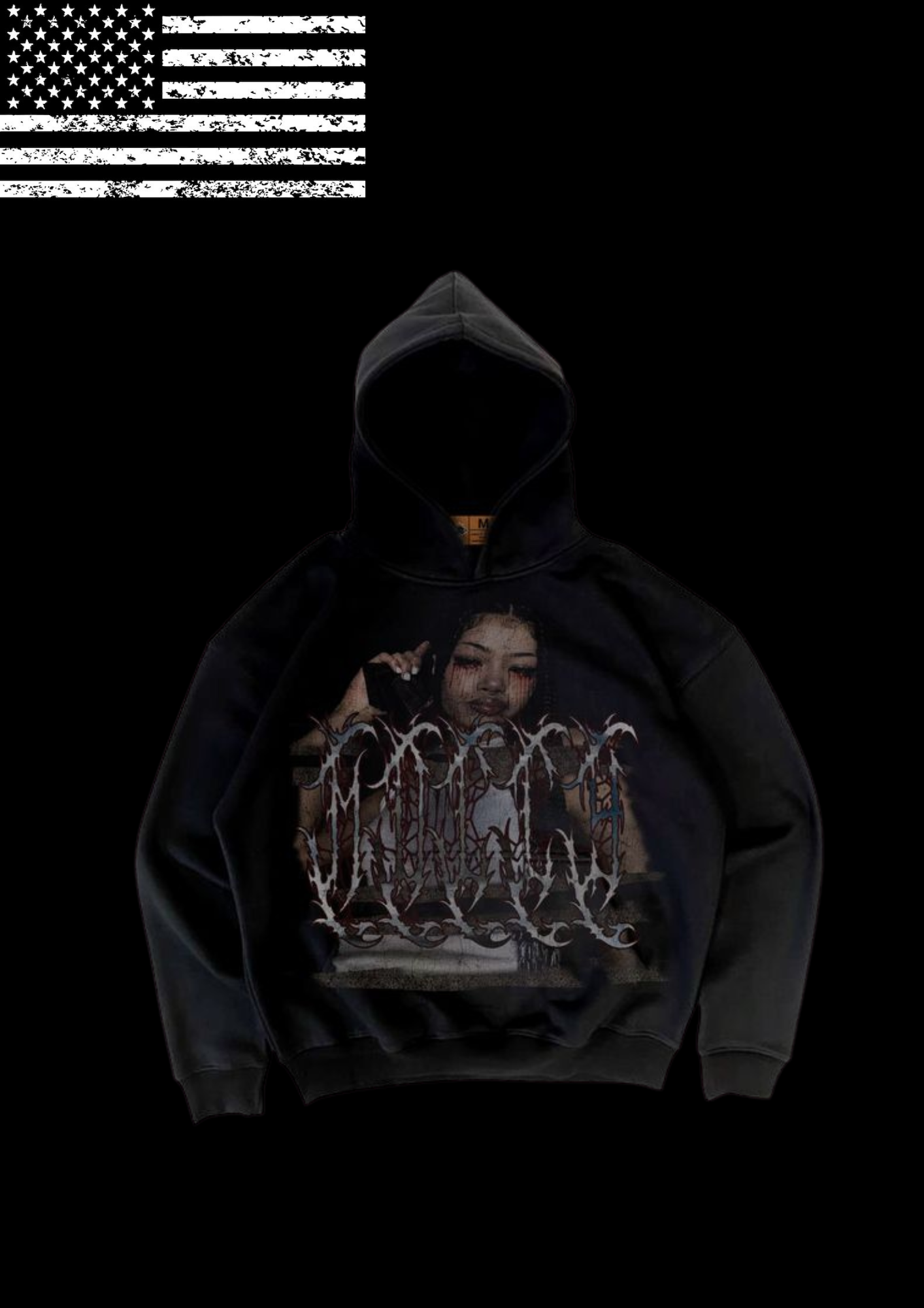 'SANTANA' HOODIE 𖦏