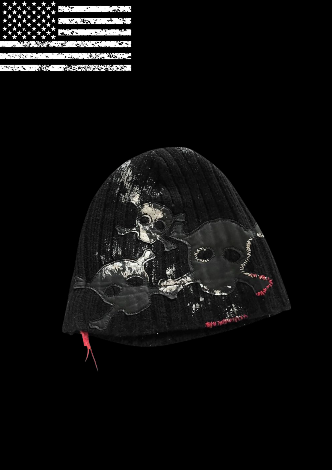 'SKELLY' BEANIE 𖦏