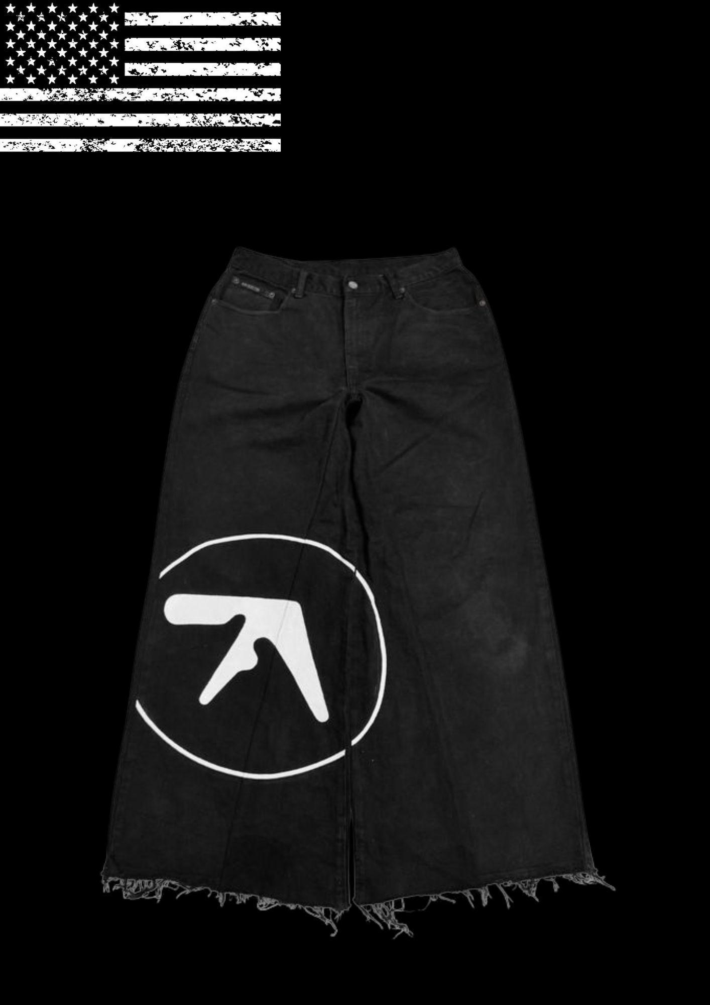 'APHEX' BAGGY JEANS 𖦏
