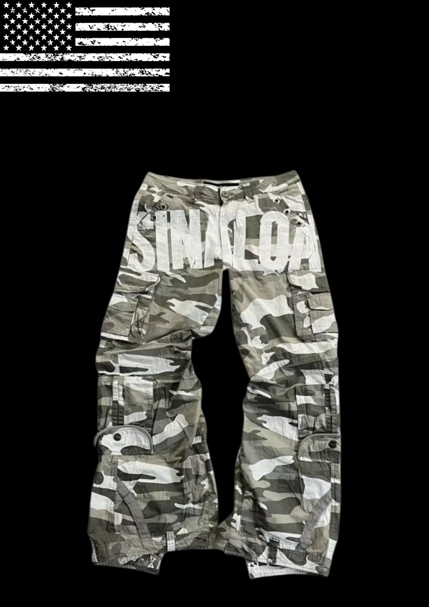 'SINALOA' CAMO JEANS 𖦏