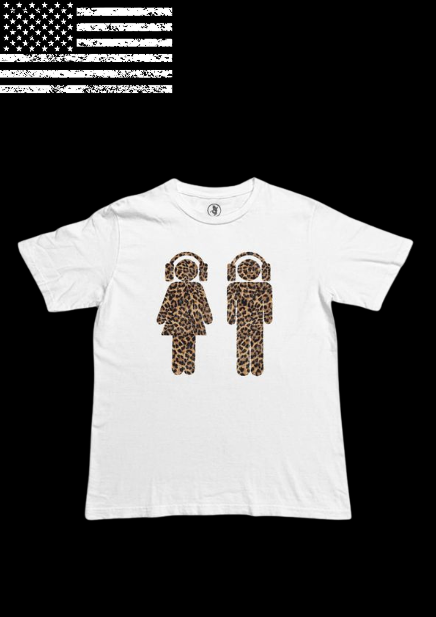 'LEOPARD MUSIC' TEE 𖦏