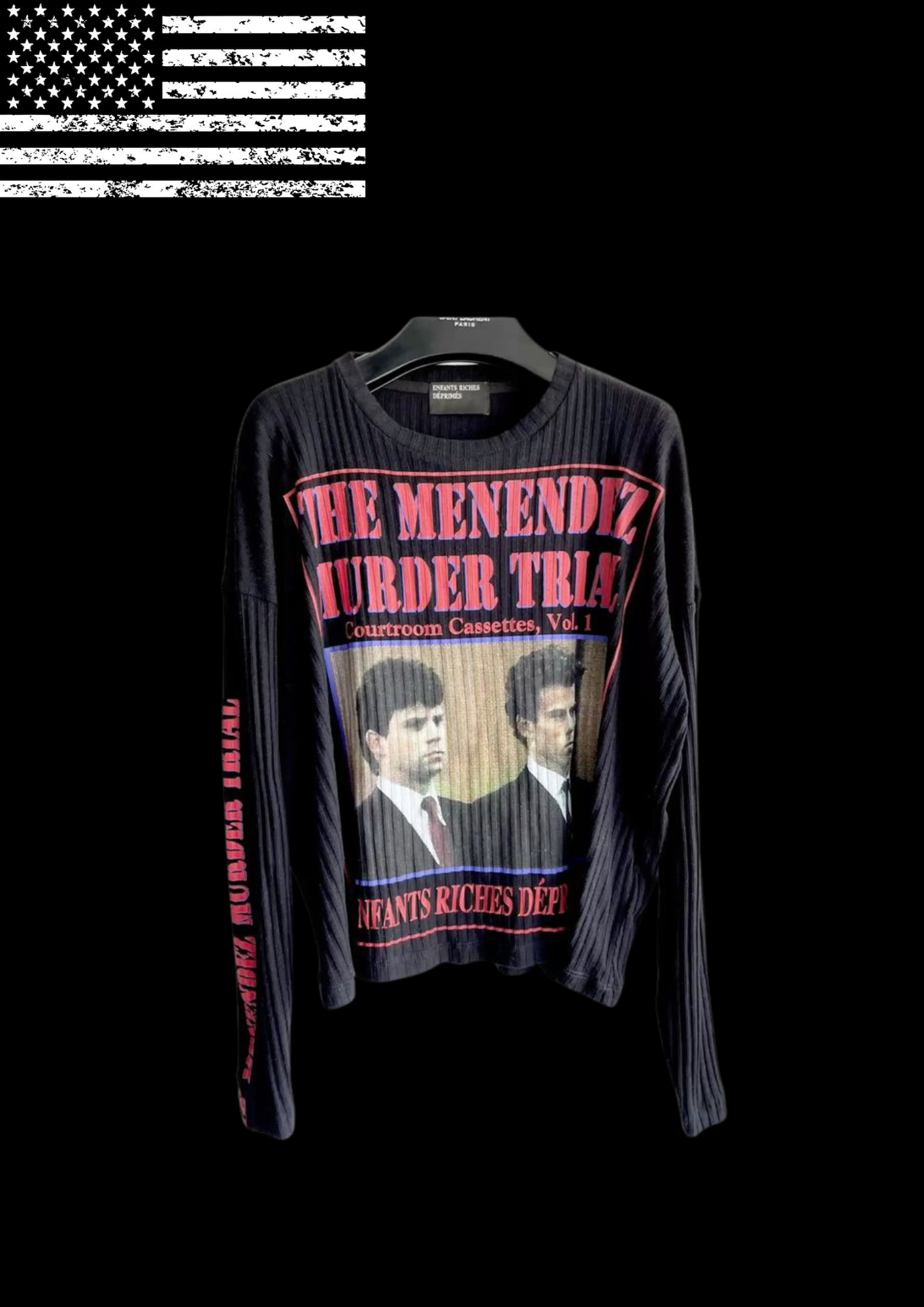 'MENENDEZ' LONGSLEEVE 𖦏