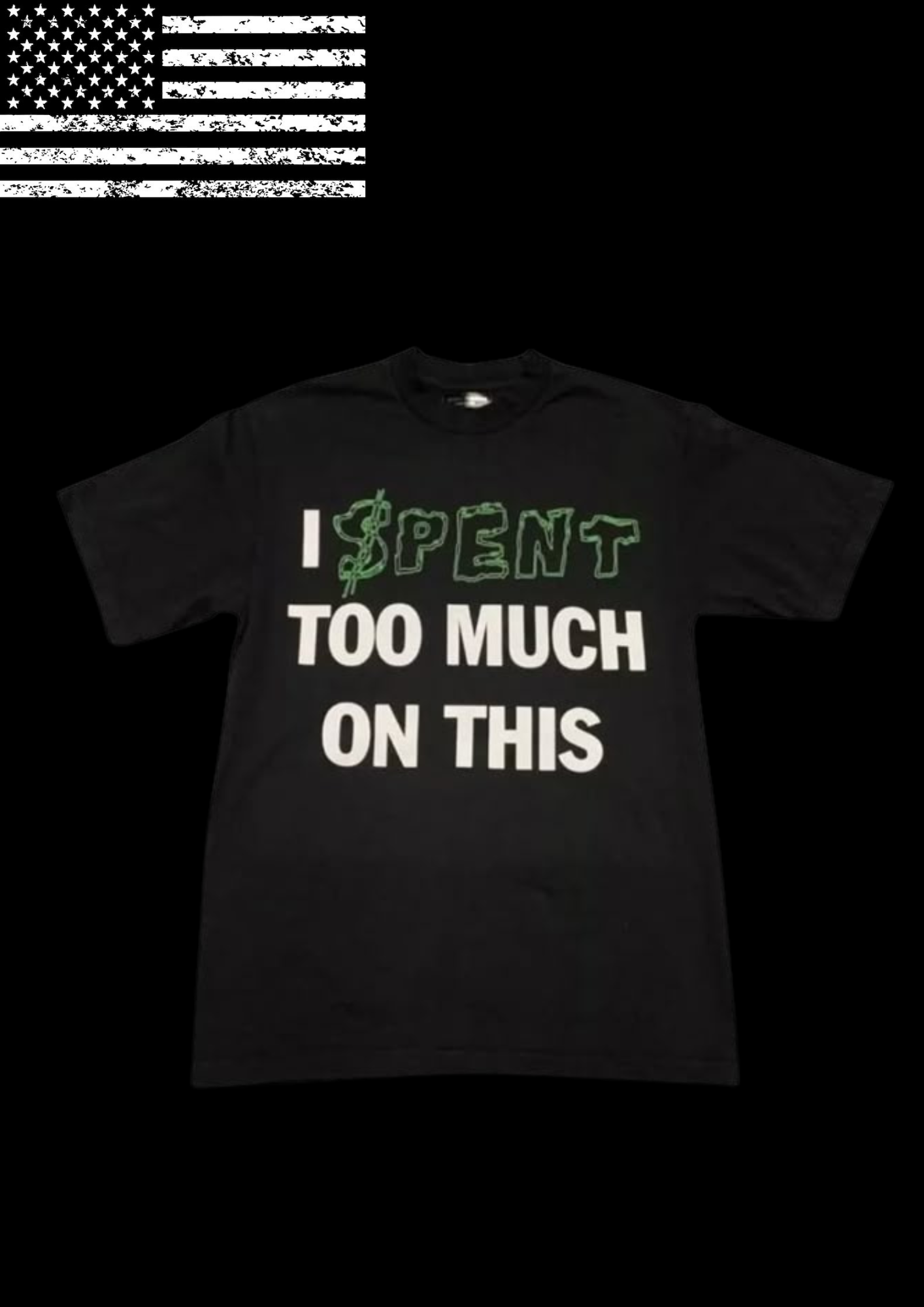 'SPENT TOO MUCH' TEE 𖦏