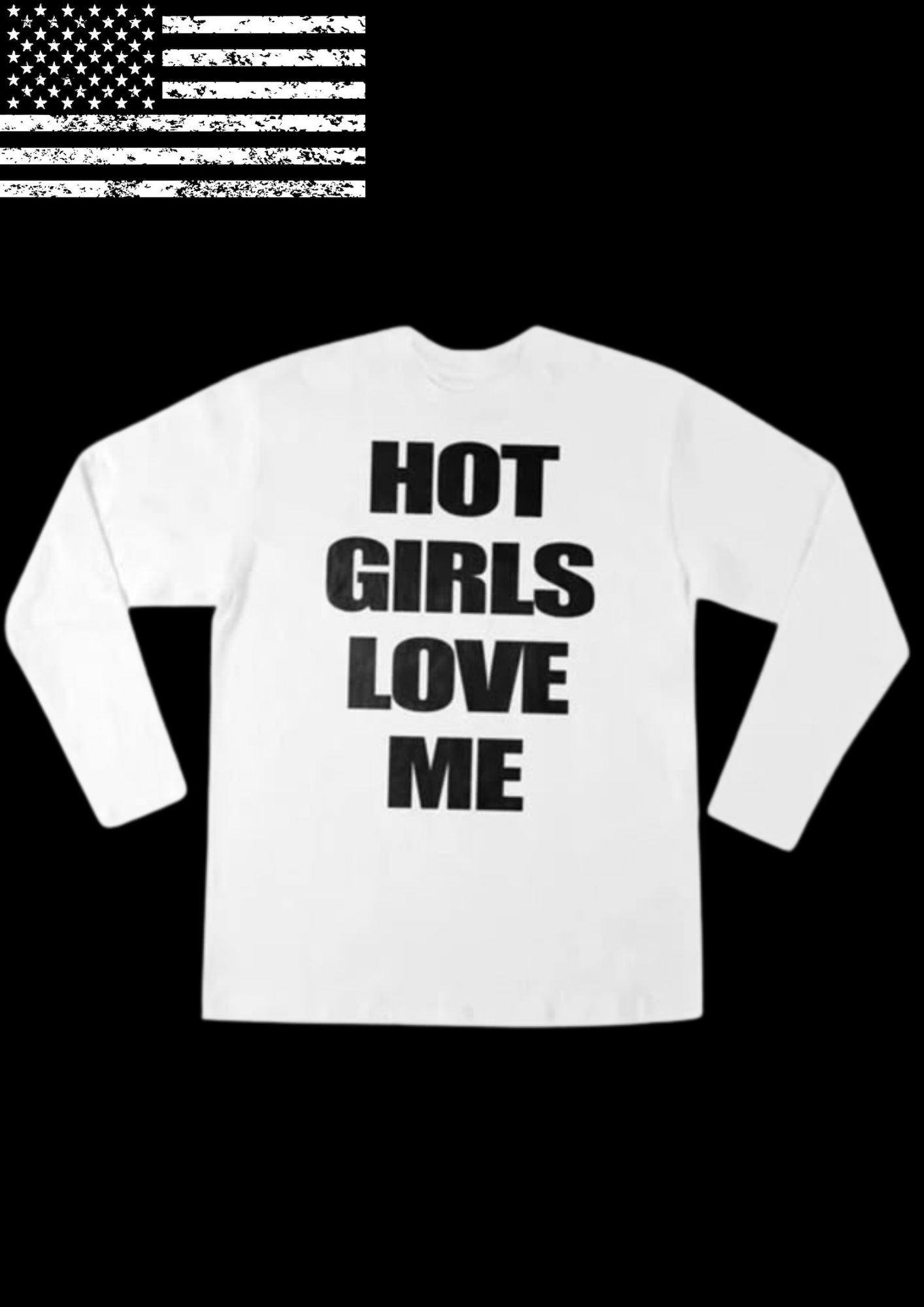 'H0TGIRLSLOVEME' LONGSLEEVE  𖦏