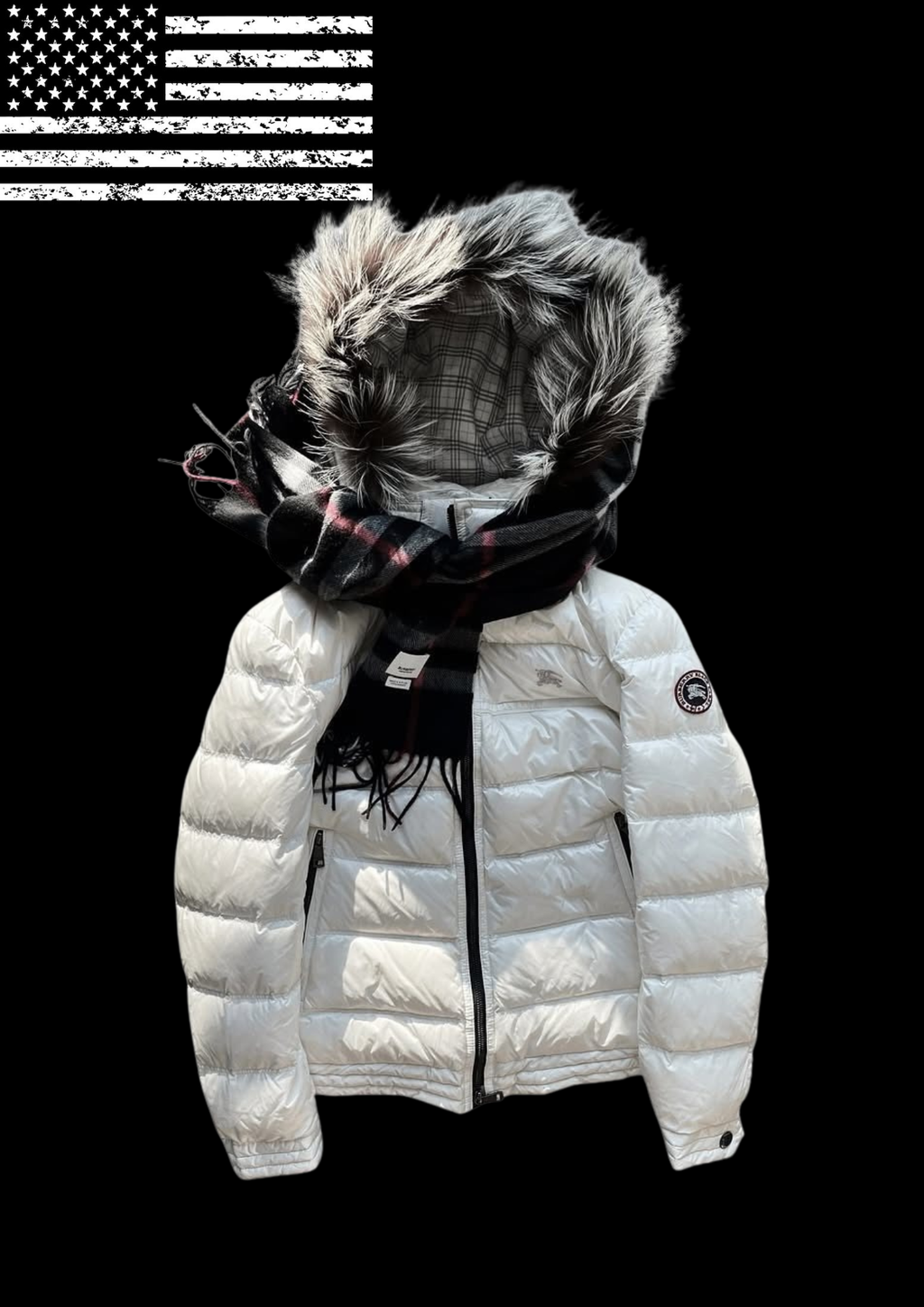 'BURBERRY JXPAN' PUFFER 𖦏